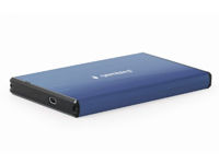 2.5" SATA HDD External Case miniUSB3.0, Aluminum Deep Blue, Gembird "EE2-U3S-3-DB"