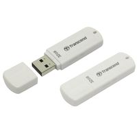 32GB USB2.0 Flash Drive Transcend "JetFlash  370", White, Classic Cap (R/W:18/8MB/s)