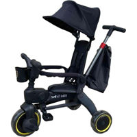 Велосипед-коляска Richi JTR1688/4 Tricicleta pentru copii negru