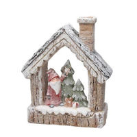 Decor de Crăciun și Anul Nou Promstore 56917 Suvenir de craciun LED Casa H32cm