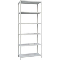 Cтеллаж складской УХЛ-МАШ СК 2,5/1000х600.6 Стеллаж средней нагрузки 120кг (2500х1000х600мм) (6 полок)