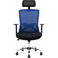 Офисное кресло ART Smart-215-Headrest OC, albastru