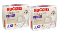Набор трусики Huggies Elite Soft Pants  Mega 5 (12-17 кг), 34 шт