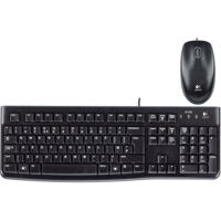 Клавиатура + Мышь Logitech MK120 Black