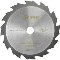 Диск отрезной S&R 241012160 Диск по дереву 160x20(16)x2,6 мм (12 зубцов)