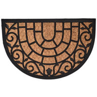 Придверный коврик Luance 50405 кокосовый 40x60cm полукруг