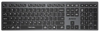 Клавиатура A4Tech FBX50C, беспроводная, серая