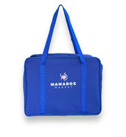 Geanta pentru maternitate Mamabox Blue 41x31x20