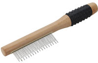 Товар для животных Promstore 49591 Perie pentru pieptanat Pets 22x4cm metal/lemn