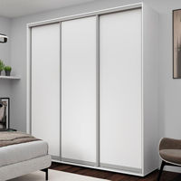 Dulap Nex Home Dulap cu uși glisante, 200x60x240cm, PAL, Alb