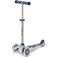 Самокат Micro MMD204 Mini Deluxe Flux LED Navy