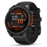 Смарт часы Garmin Fenix 8 – 47 mm, Slate Gray with Black Silicone Band (010-02904-00)