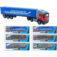 Машина Promstore 48001 Грузовой автомобиль Truck 28.5x5x6.5cm, металл/ пластик