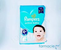 Scutece Pampers 4+ Active Baby Maxi 10-15kg N40