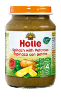 Piure Holle Bio cartofi cu spanac (4+ luni) 190 g
