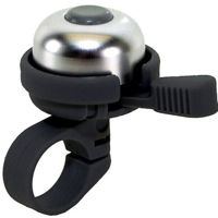 Accesoriu pentru bicicletă Messingschlager Claxon bicicleta Ding-Dong mini bicycle bell silver (420181)