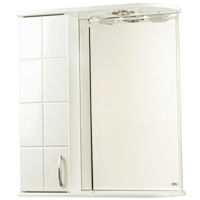 Зеркало для ванной Mashtab 1810 Domino 600x200x720 Alb