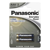 Panasonic  "EVERYDAY Power" AAA Blister *2, Alkaline, LR03REE/2BR
