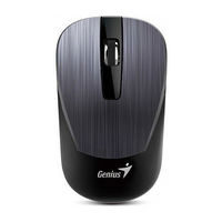 Wireless Mouse Genius NX-7015, Optical, 800-1600 dpi, 3 buttons, Ambidextrous,BlueEye,1xAA,Iron Gray