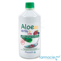 Aloe 100% Afine (vedere,microcirculatie) 1000ml Pharmalife
