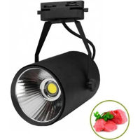 Освещение для помещений LED Market Track Spot Light COB 28W, Meat, QF-2089, 24degree, Black