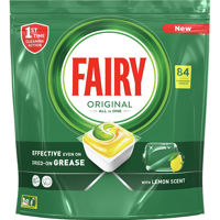 Fairy All in 1 лимон kапсулы для посудомоечной машины, 84 шт