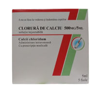 Calciu chlorid sol. inj. 500mg/5ml 5ml N5