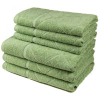 Домашний текстиль Sweet Home Prosop de baie Toscana 70x130 cm, 450g/m2 Laurel Green