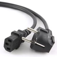 Power Cord PC-220V  1.8m Euro Plug  PC-186, Cablexpert