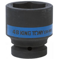 Набор головок, бит, насадок King Tony 853548M головка торцевая ударная 1" 48мм