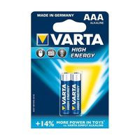 Батарейки Varta AAA High Energy 2 pcs/blist Alkaline, 04903 121 412