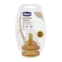 cumpără Chicco Tetina Original Touch, latex, flux normal, 0+, N2 (278100) în Chișinău