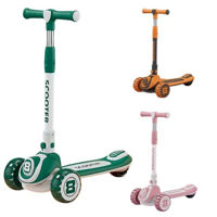 Самокат miscellaneous BW668 Scooter cu 3 roți, lumini și muzică (3 culori)