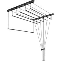 Uscător de rufe Sepio 8394 negru 6x170cm