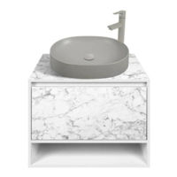 Шкаф под умывальник Montebella Set 53.01 800*500 BIANCO LED 550 Koala