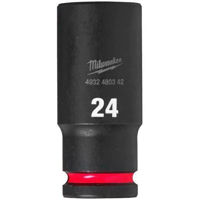 Набор головок, бит, насадок Milwaukee 4932480342 Торцевой ключ Shockwave 1/2 24 мм