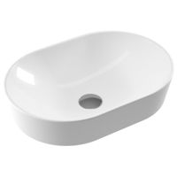 Раковина Serel Sapphire Slim 500x350x130, накладной