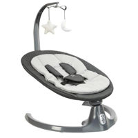 Leagăn pentru bebeluși Premaman PEVGUV-CCC-UNQ Leagan electric cu bluetooth Gri