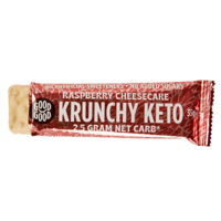 Good Good Krunchy Keto Bar - Cheesecake cu zmeură- 35 g