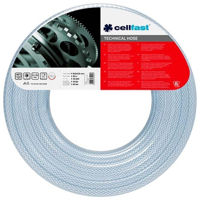 Furtun Cellfast 50352 Furtun tehnic siliconat cu insertie PVC D19x3 (transparent) 20-245 L=25m