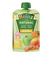 Piure Heinz de mere, dovleac, morcov si mango (6+ luni) 90 g