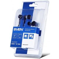 Earphones SVEN SEB 10 BK - Silver-Black