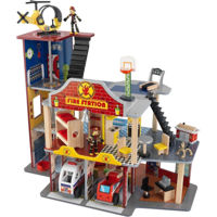 Машина KinderKraft 63214-MSN Набор Deluxe Fire Station Set