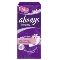 Absorbante ALWAYS FRESH NORMAL 20