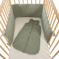 Бортик для кроватки Premaman PCIAQT-VEM-UNQ Protectie laterala pentru patut Verde