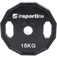 Гантель inSPORTline 3579 Disc metal cauciuc d=50 mm 15 kg IN15899 cu maner