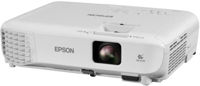 Projector Epson EB-W06; LCD, WXGA, 3700Lum, 16000:1, 1.2x Zoom, USB-Display, White
