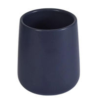 Стакан для зубных щёток Bisk 08357 NERO albastru inchis