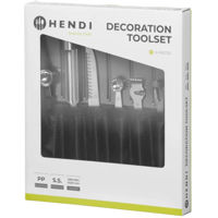 Аксессуар для кухни Hendi 856291, набор инструментов для украшения из 6 предметов