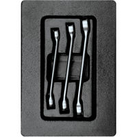 Ключ гаечный King Tony 9-1303MR ключи разрезные 10-17мм 3 пр.